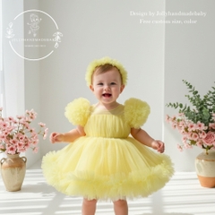 pastel-yellow-baby-girl-tulle-dress-puffy-sleeve-princess-dress-flower-girl-birt