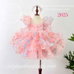 2nd-birthday-dress-baby-butterfly-dress-applique-butterfly-handmade-baby-dress-c