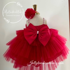 beaded-strap-tulle-maxi-dress-with-3d-flower-detail-multi-layers-in-red-gift-for