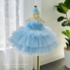 blue-flower-girl-dress-baby-tutu-dress-toddler-birthday-dress-3d-rose-dress-hand