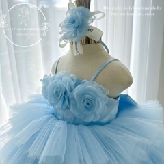 blue-flower-girl-dress-baby-tutu-dress-toddler-birthday-dress-3d-rose-dress-hand