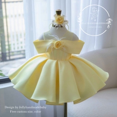 baby-girl-flower-girl-dress-princess-toddler-dress-yellow-pink-lavender-dress-of