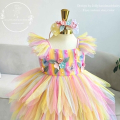 rainbow-yellow-baby-girl-tulle-dress-puffy-sleeve-princess-dress-flower-girl-bir