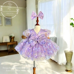 purple-toddler-princess-dress-baby-girl-floral-tulle-dress-puff-sleeve-birthday-
