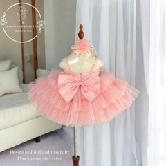 peach-flower-girl-dress-baby-tutu-dress-toddler-birthday-dress-3d-rose-dress-han