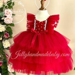 tiered-cap-sleeve-pleated-maxi-dress-with-beaded-bodice-in-red-tulle-dress-for-b