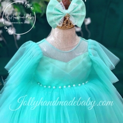 short-sleeve-mesh-neck-dress-with-cut-out-v-back-in-turquoise-tulle-midi-dress-f