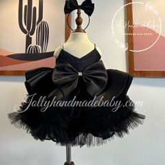 black-tulle-dress-baby-girl-birthday-dress-girl-wedding-dress-tulle-dress-for-gi