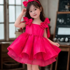 hot-pink-baby-girl-dress-flower-girl-dress-toddler-birthday-dress-girl-dress-wit