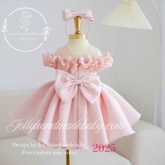 rose-baby-tutu-dress-toddler-dress-pink-sun-dress-pink-pageant-dressandmade-baby
