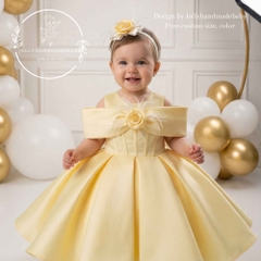baby-girl-flower-girl-dress-princess-toddler-dress-yellow-pink-lavender-dress-of