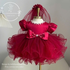 red-baby-girl-tulle-dress-luxury-toddler-birthday-dress-pearl-flower-girl-dress-