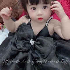 girls-christmas-dress-black-organza-dress-celebrating-this-christmas-with-memori
