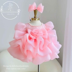 peach-flower-girl-dress-girl-princess-dress-puffy-tulle-toddler-dress-lavender-b