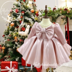 beaded-neck-long-sleeve-satin-midi-dress-in-mauve-birthday-party-dress-for-baby-