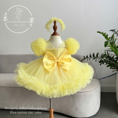 pastel-yellow-baby-girl-tulle-dress-puffy-sleeve-princess-dress-flower-girl-birt