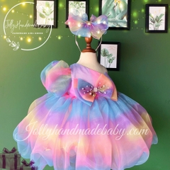 Dark green baby girl dress online
