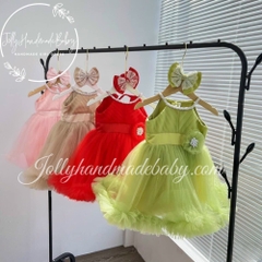 blush-tulle-dress-flower-girl-fluffy-dress-baby-girls-party-wear-dress-with-pear
