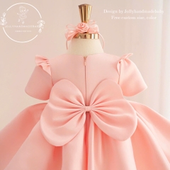 peach-baby-girl-dress-blush-pink-toddler-dress-flower-girl-dress-first-birthday-