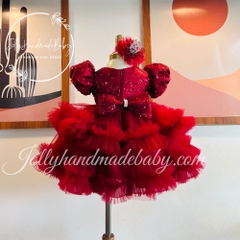 ruffle-tiered-short-sleeve-with-luxury-beaded-bodice-tulle-midi-dress-in-red-gif