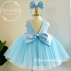 beaded-cap-sleeve-tulle-midi-dress-with-v-cut-out-in-blue-party-dress-for-baby-g