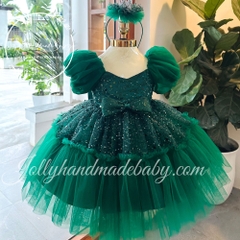 short-sleeve-with-luxury-sequin-bodice-tulle-midi-dress-in-green-gift-for-baby-g