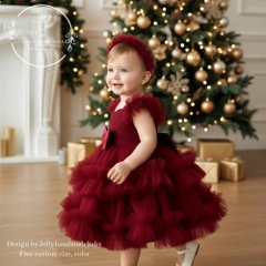 maroon-baby-girl-tulle-dress-toddler-flower-girl-dress-purple-tutu-birthday-dres