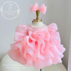 peach-flower-girl-dress-girl-princess-dress-puffy-tulle-toddler-dress-lavender-b