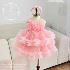 flower-girl-dress-toddler-princess-tulle-dress-baby-girl-birthday-dress-pink-or-