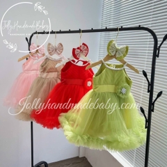 blush-tulle-dress-flower-girl-red-fluffy-dress-baby-girls-party-wear-dress-with-