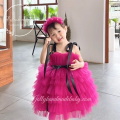 ribbon-tie-strap-tiered-maxi-dress-with-pleated-bodice-in-hot-pink-tulle-hairban