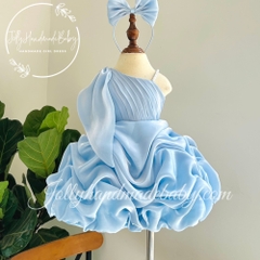organza-one-shoulder-pleat-front-midi-dress-in-light-sky-blue-beaded-ruffle-dres