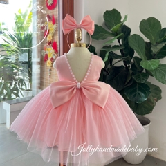 beaded-cap-sleeve-tulle-midi-dress-with-v-cut-out-in-pink-party-dress-for-baby-g