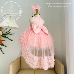 peach-flower-girl-dress-high-low-tulle-dress-for-girls-birthday-party-dress-pear