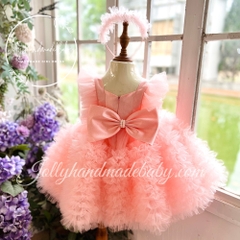 pink-baby-girl-birthday-dress-handmade-tulle-dress-girl-occasion-dress-customize