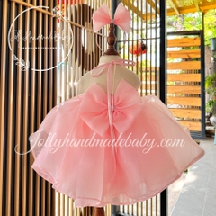 peach-girl-dress-party-organza-dress-baby-birthday-dress-toddler-girl-dress-prin