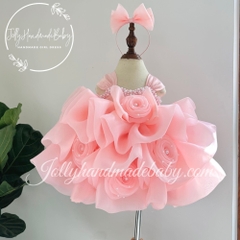 bead-neck-cap-sleeve-dress-with-flower-applique-in-pearl-pink-tiered-ruffle-orga