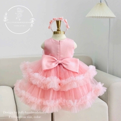 flower-girl-dress-toddler-princess-tulle-dress-baby-girl-birthday-dress-pink-or-