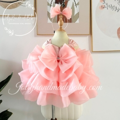 bead-neck-cap-sleeve-dress-with-flower-applique-in-pearl-pink-tiered-ruffle-orga
