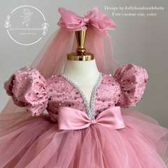 dusty-rose-baby-girl-princess-dress-sequin-tulle-flower-girl-dress-with-puff-sle