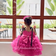ribbon-tie-strap-tiered-maxi-dress-with-pleated-bodice-in-hot-pink-tulle-hairban