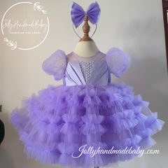 beaded-tiered-short-sleeve-dress-with-exclusive-pleated-front-in-lavender-tulle-