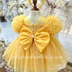 yellow-rose-girl-dress-baby-girl-tulle-dress-girl-princess-dress-1-birthday-dres