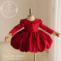 red-baby-girl-bubble-dress-satin-princess-dress-toddler-birthday-outfit-flower-g