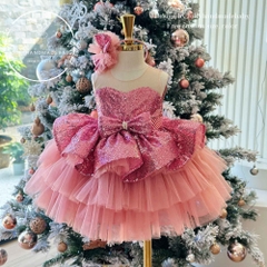 pink-sequin-baby-girl-dress-toddler-christmas-dress-flower-girl-dress-big-bow-tu