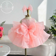 deep-peach-baby-girl-dress-flower-girl-dress-toddler-birthday-dress-organza-ruff