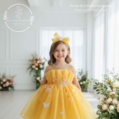 yellow-butterfly-flower-girl-dress-toddler-yellow-tulle-princess-dress-baby-girl