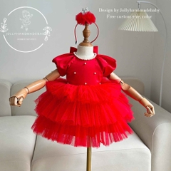 red-toddler-princess-dress-baby-girl-birthday-dress-pink-tulle-flower-girl-dress