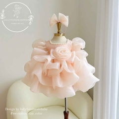 peach-flower-girl-dress-girl-princess-dress-puffy-tulle-toddler-dress-lavender-b