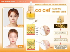 Ampoule vàng 24K The Nature Book - 30mlVita - White Perfect Gold Peptide Ampoule